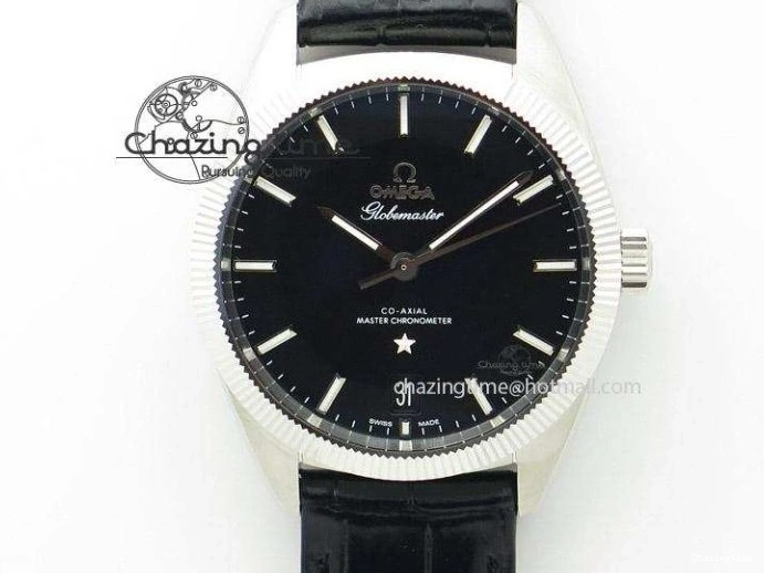 0817 Speedmaster ’57 Co-Axial RG OMF 1:1 Best Edition Black Dial On RG Bracelet A9300 (Free Leather Strap) MoistureWicking 8070